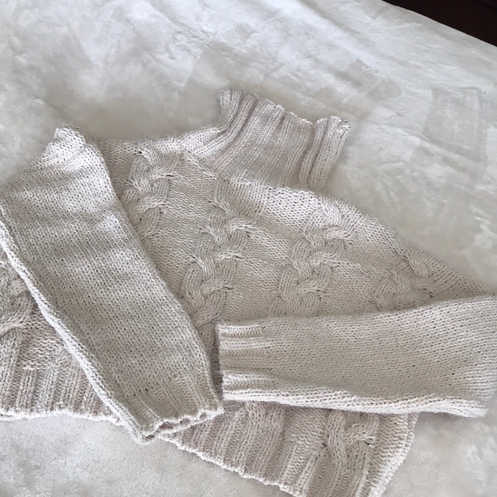 POL funnel neck sweater